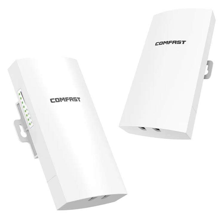 COMFAST CF-E112N V2 2.4GHz 300Mbps 9dBi Monitoring Bridge Set, AU Plug, EU Plug, US Plug, UK Plug COMFAST CF-E112N V2 2.4GHz 300Mbps 9dBi Monitoring Bridge Set, AU Plug, EU Plug, US Plug, UK Plug